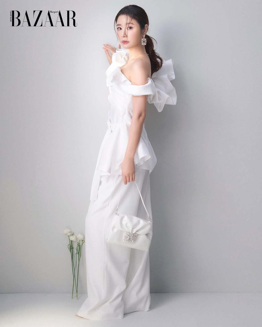 林心如登上港版《Harper'SBazaar》Bride版2026年7