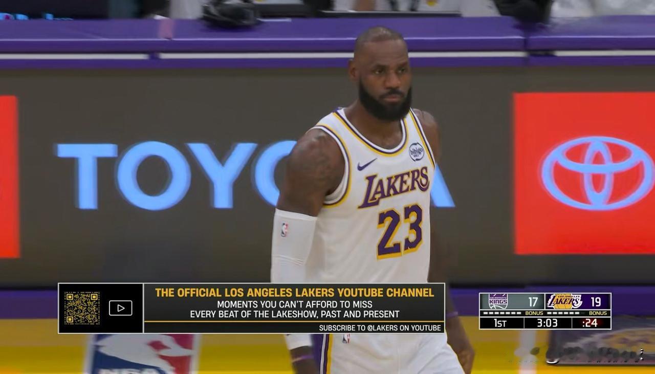 湖人超级巨星詹姆斯真是太让人意外了！在今天湖人主场迎战国王的上半场比赛中，詹姆斯