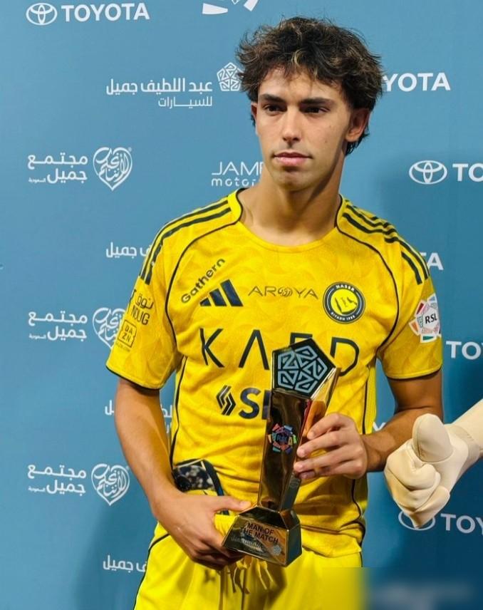 又又又是全场最佳MVP，菲利克斯成为了“沙特梅西”!在本轮沙特联赛中，菲利克