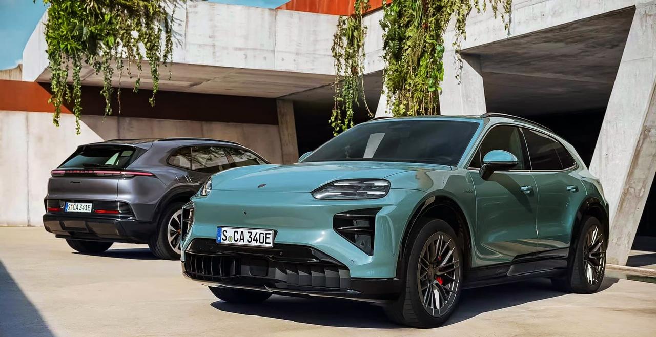 全新保时捷CayenneElectric官图发布，大家觉得颜值如何？保时捷Ca