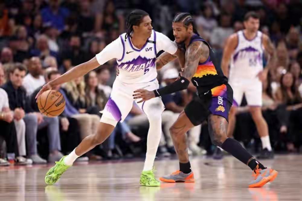 火箭会后悔吗，杰伦格林出场22分钟，得到31分，太阳战胜了爵士。一、格林的发挥