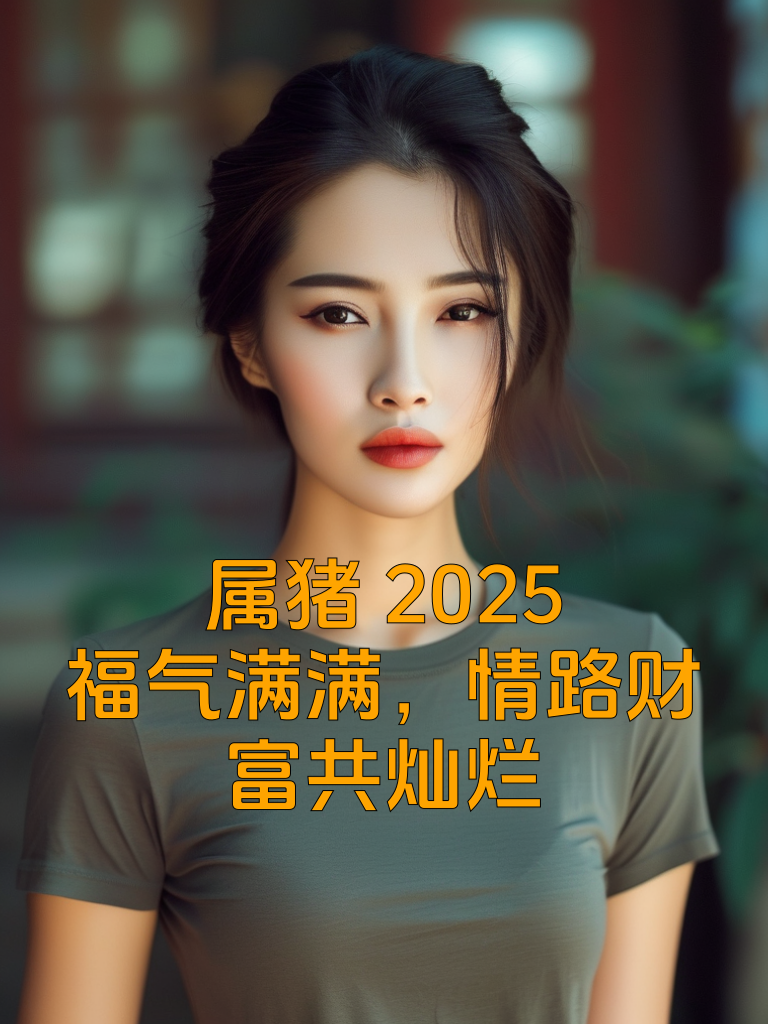 属猪2025：福气满满，情路财富共灿烂