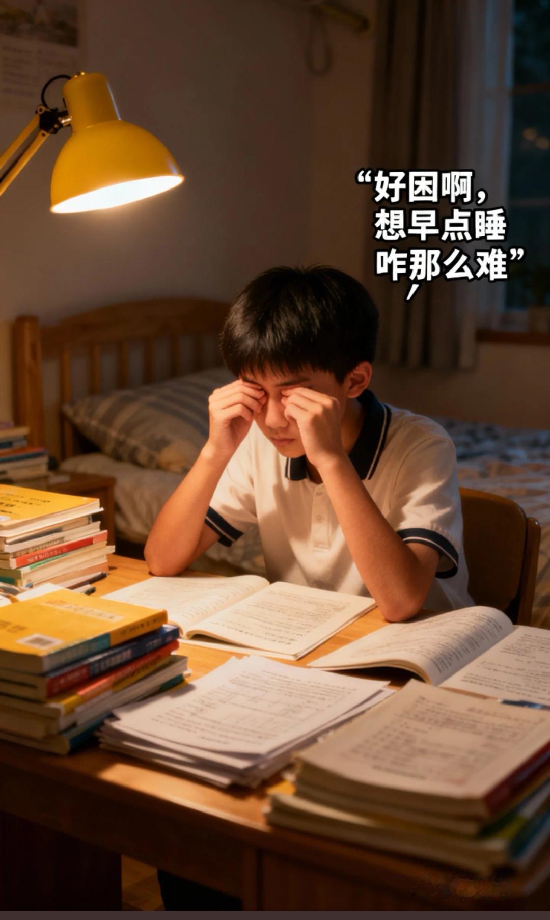 孩子昨天晚上写作业又写到了11点。[哭哭]下周一学校要进行期中考试了，各科老师都