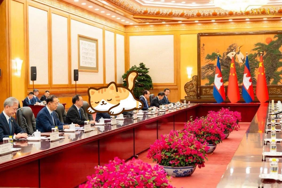 汪文斌今日上午的双边会谈！