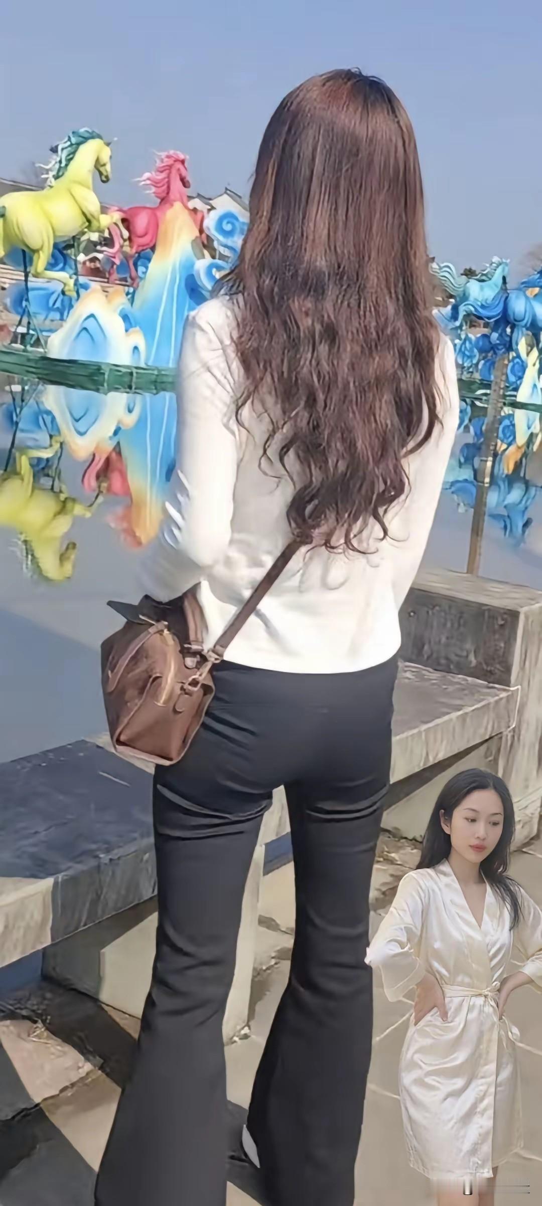 这裤子看着有点拖沓，累人