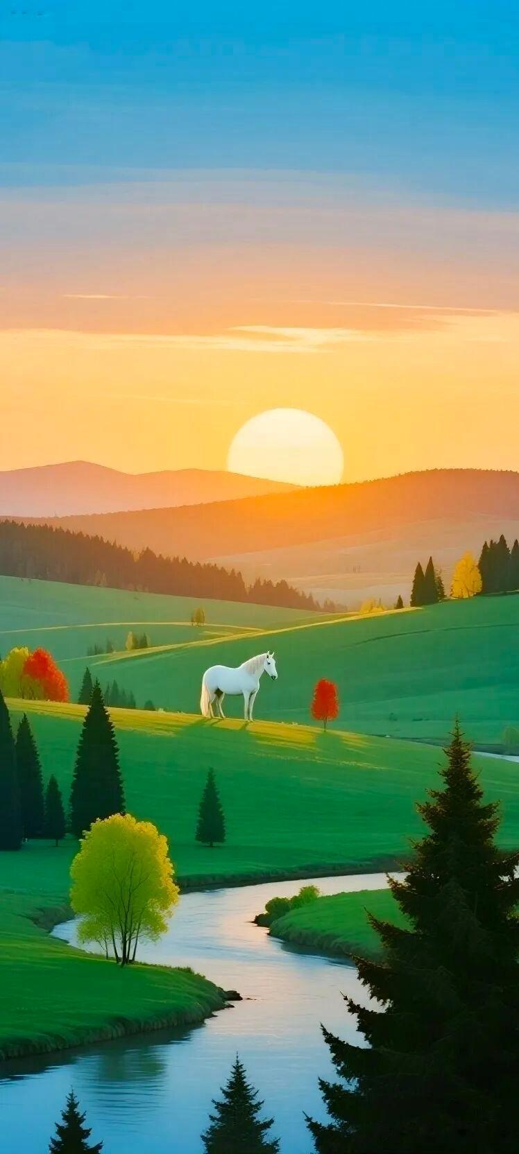 记录一下傍晚的风景