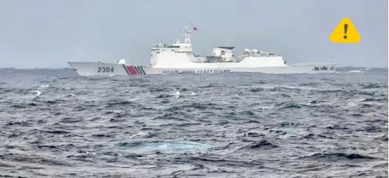 日菲刚想偷偷划界分海，中国海警的船就已经开到了现场！据台"海巡署"通报，6月2日