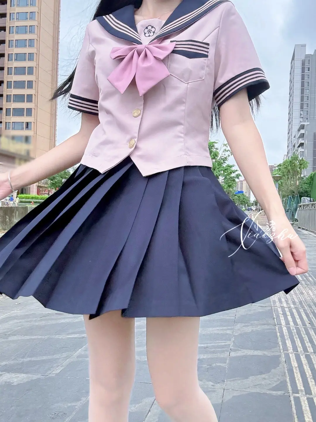 今天穿水手服🌸。
