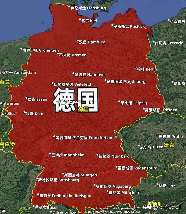 德国GDP超5万亿美元，为啥掏不出一座"上海"般大城市？真相让全世界沉默！全球