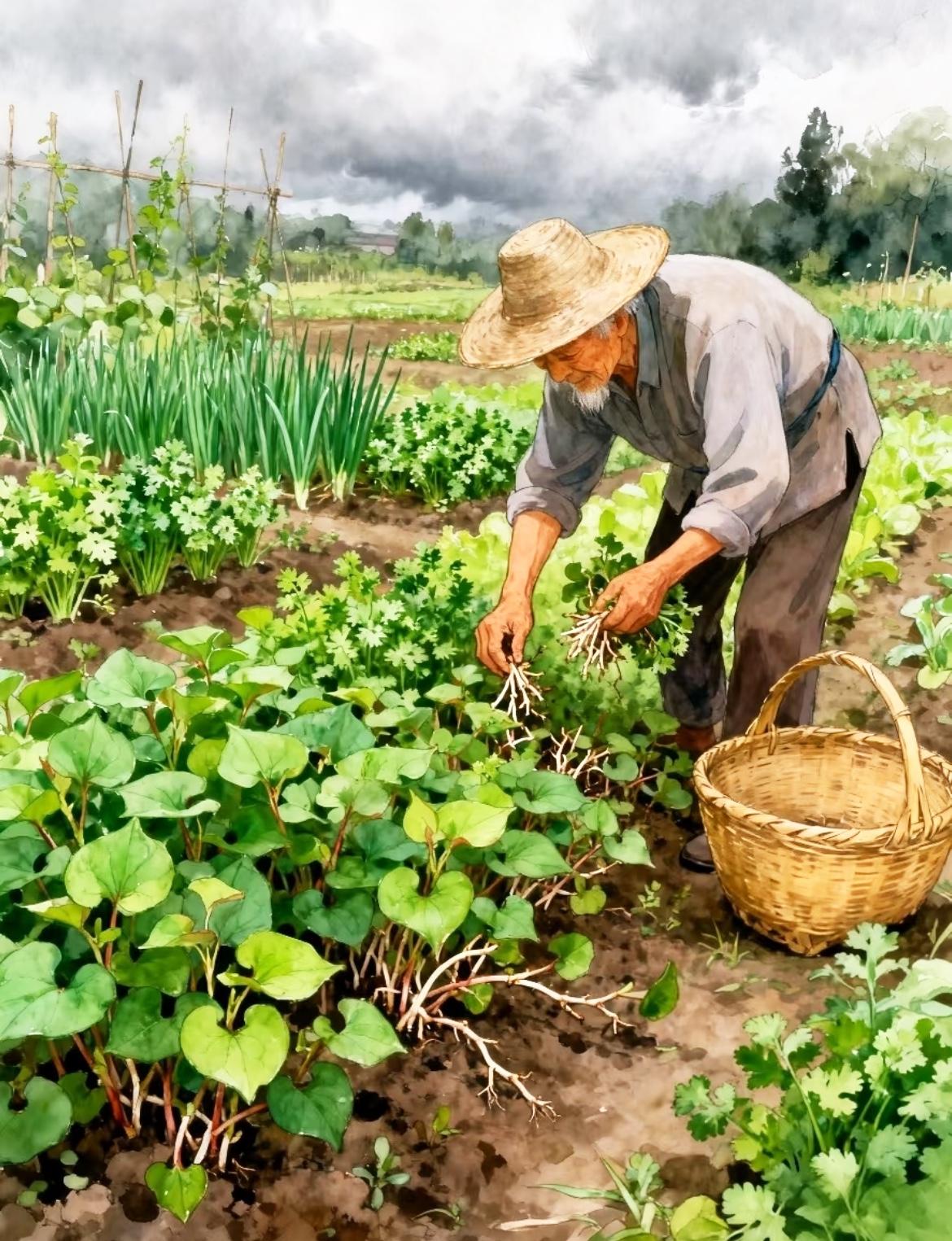 老人言:老来忙，寿命长，白发多，黑发少，​​晨起早，夜眠足，三餐淡，七分腹。