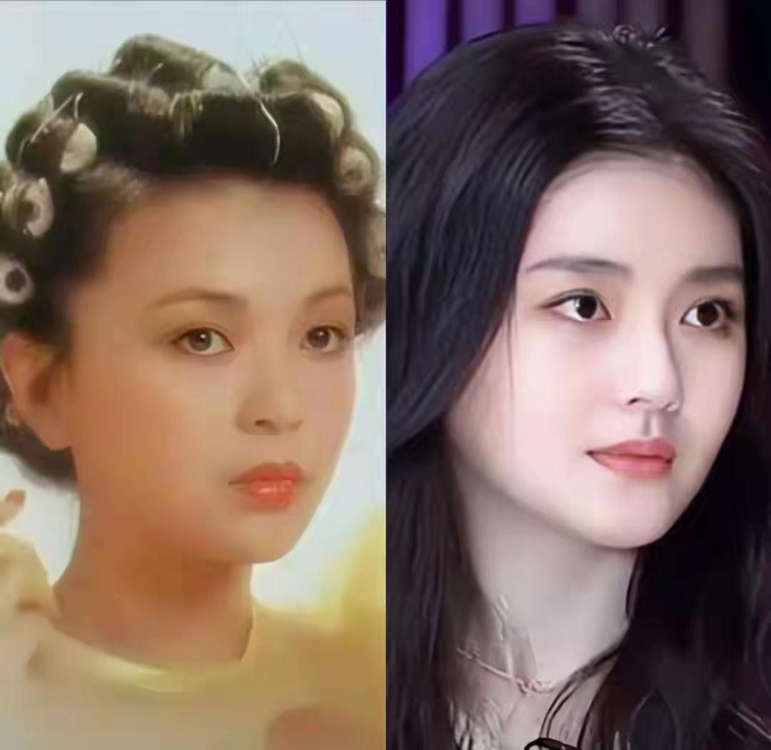 再次把陈玉莲和大S的美照放在一起对比，总觉得两人长得格外神似。之前有不少网友也说