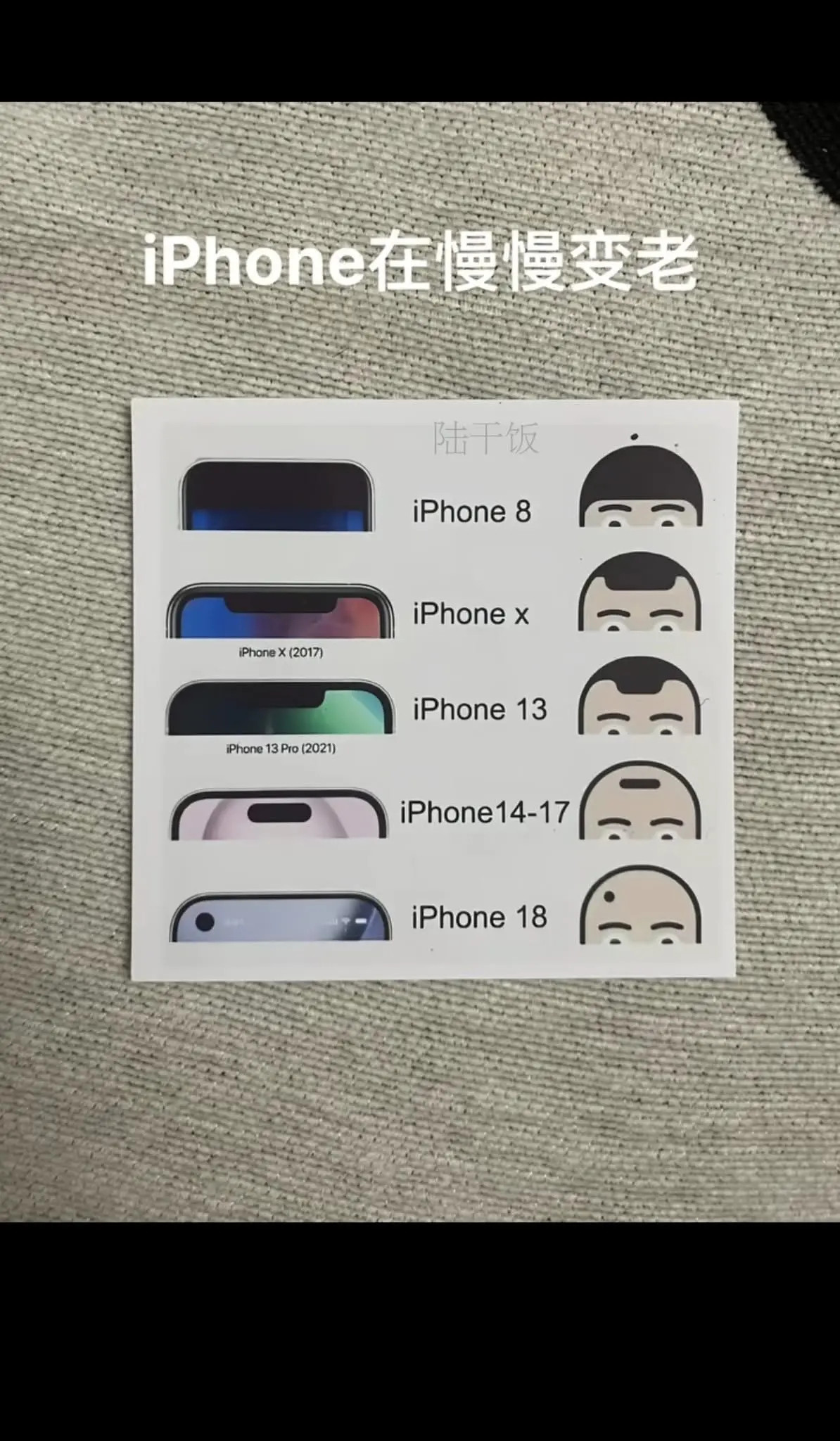 iPhone在慢慢变老[大笑]​​​