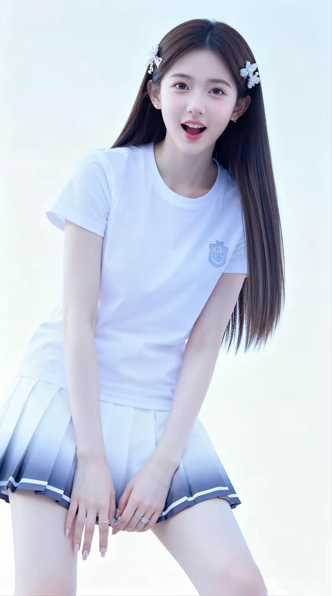 清新自然，白色简约的少女风又来了白色少女风白色穿搭风格