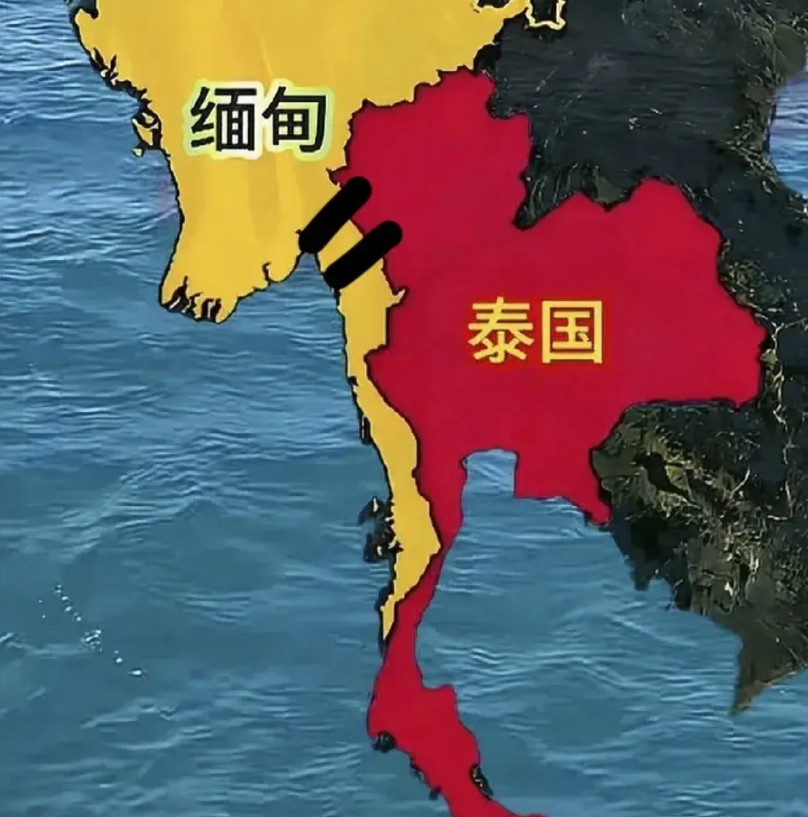 在整个东南亚，最让人意难平的就是泰国！从地理态势上来看，泰国完全有能力横切l