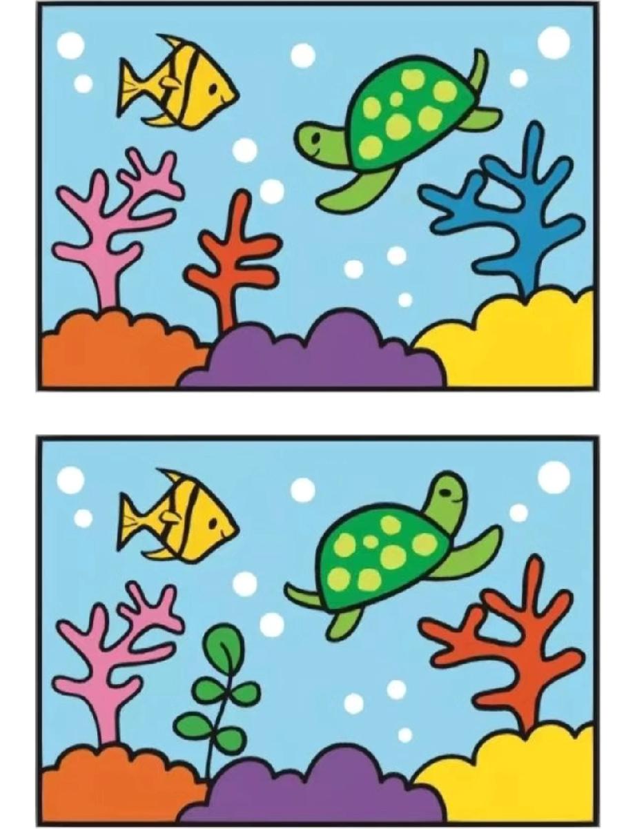 谁能1分钟找全所有不同？我朋友说她25秒搞定，我不信！评论区晒你的进度！