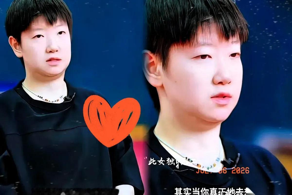 刚刷到莎莎的那个采访，心里头真不是滋味。她说输球了自己也难受，就这么简单的一