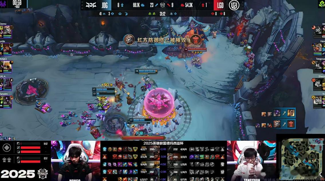 看完Faker获青龙奖，JDG和LGD德杯第一把也结束了，赢得比我想象中艰难许多