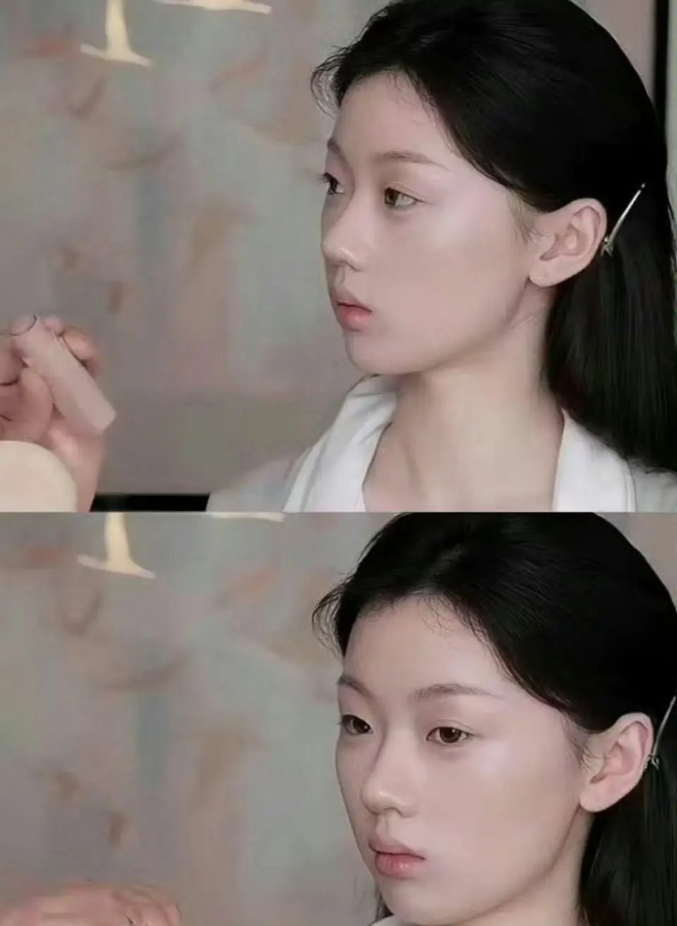 原来单依纯的素颜长这样…吃了单眼皮的亏了​