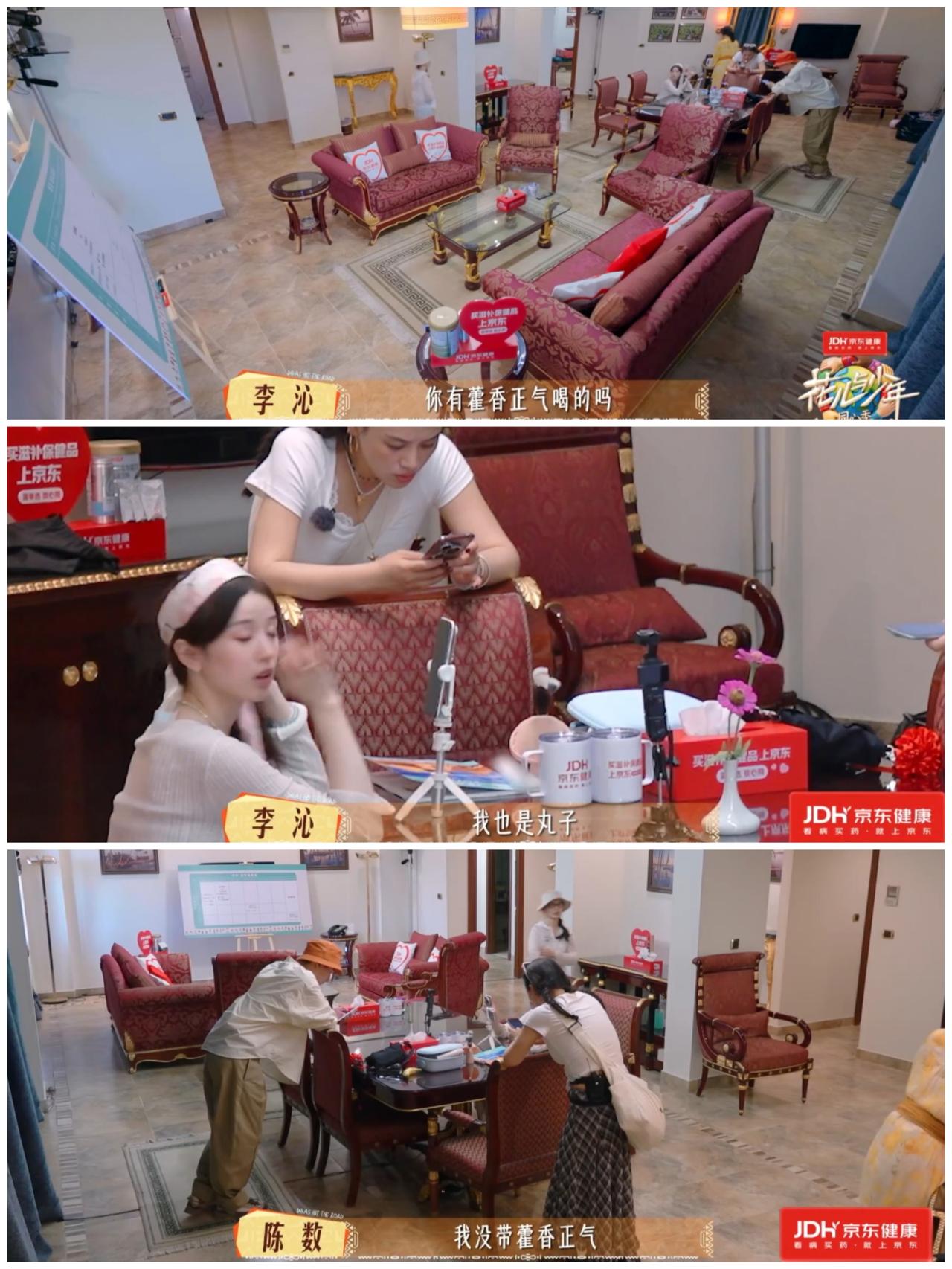 李沁不舒服，陈数马上拿出她的“秘密武器”生脉饮。李沁中暑不舒服，想问