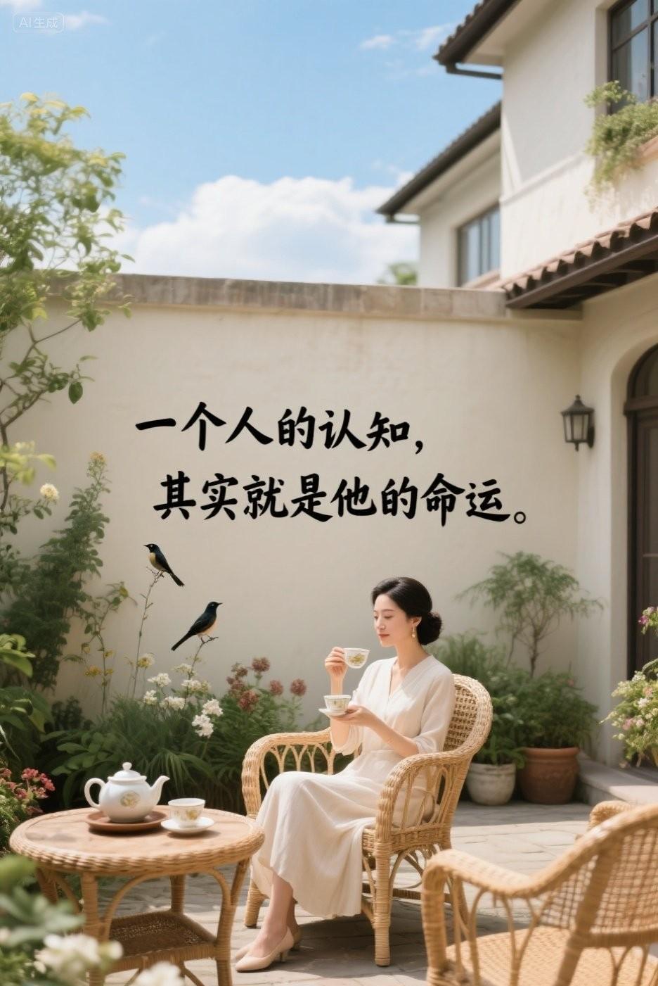 有没有发现，一个人的认知，其实就是他的命运。你走过的路，读过的书，见过的人，经