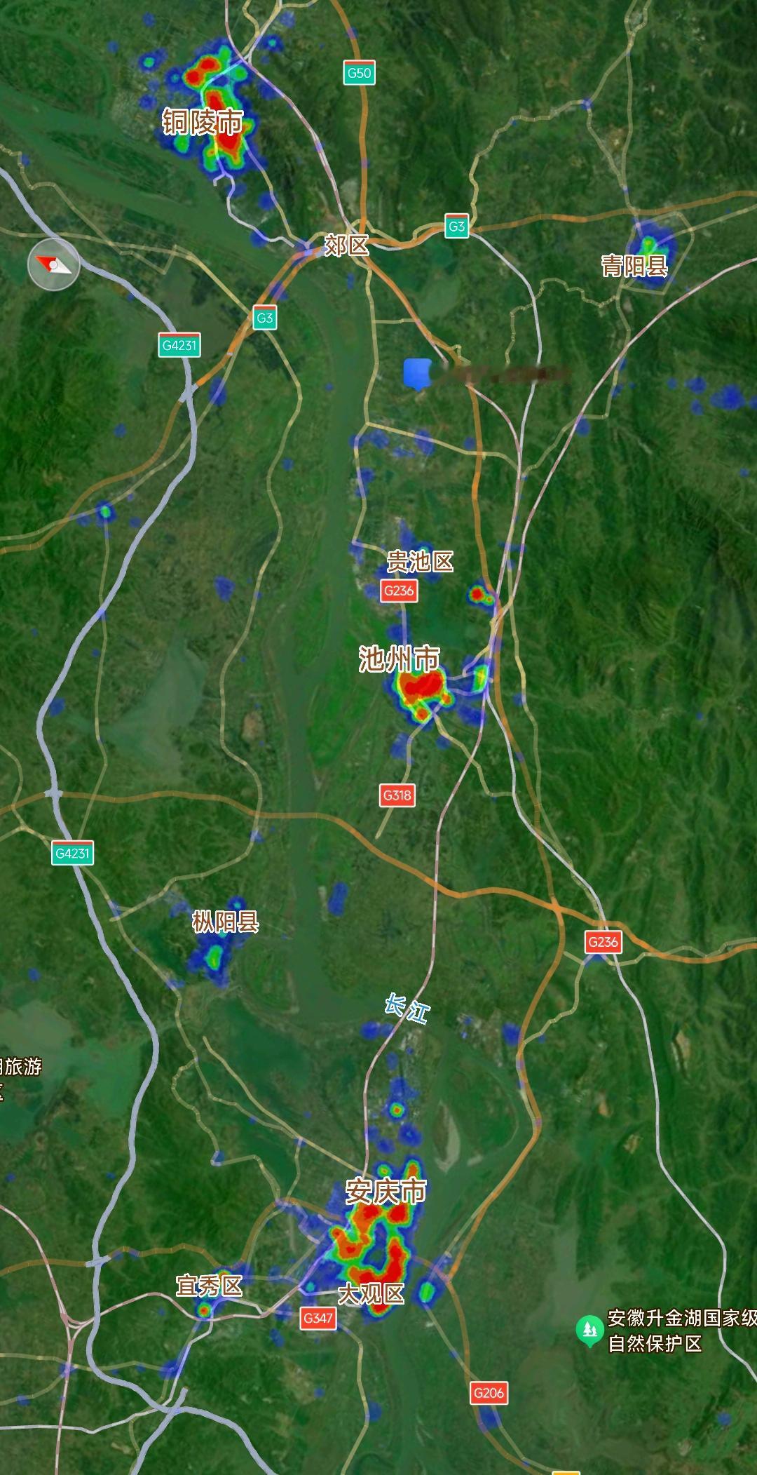 曾几何时安庆可是长江五虎之一，现如今安庆市区繁华程度看起来很一般。更让我感到不可