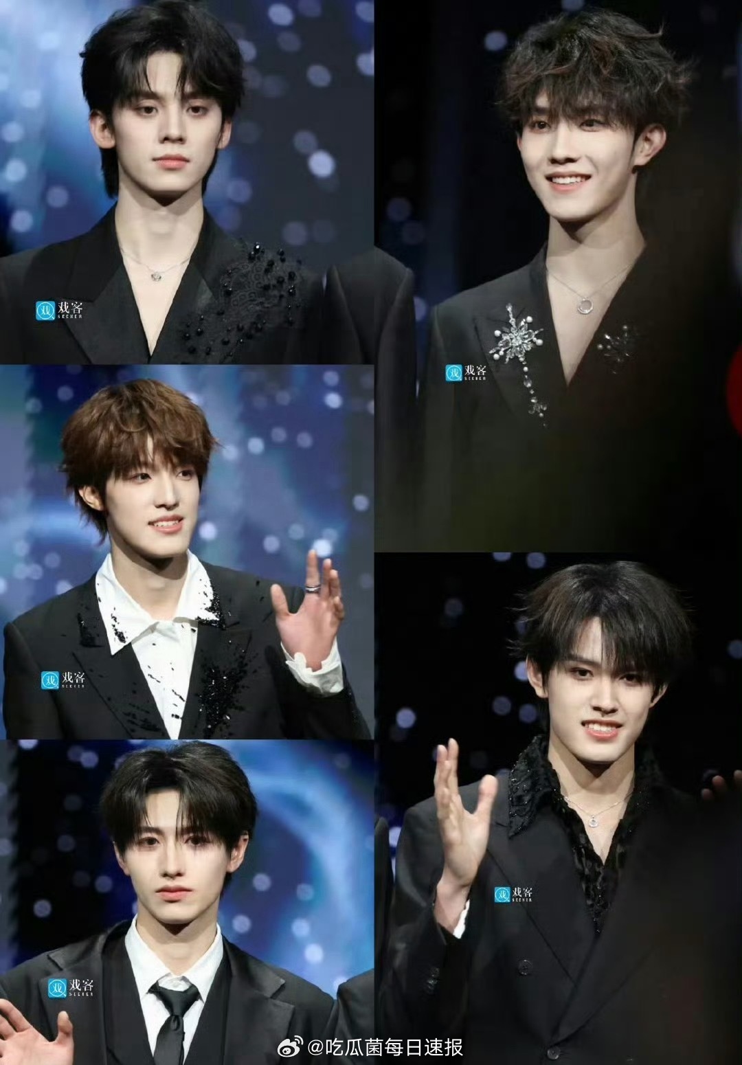 微博之夜红毯男明星怼脸生图，谁赢麻了？