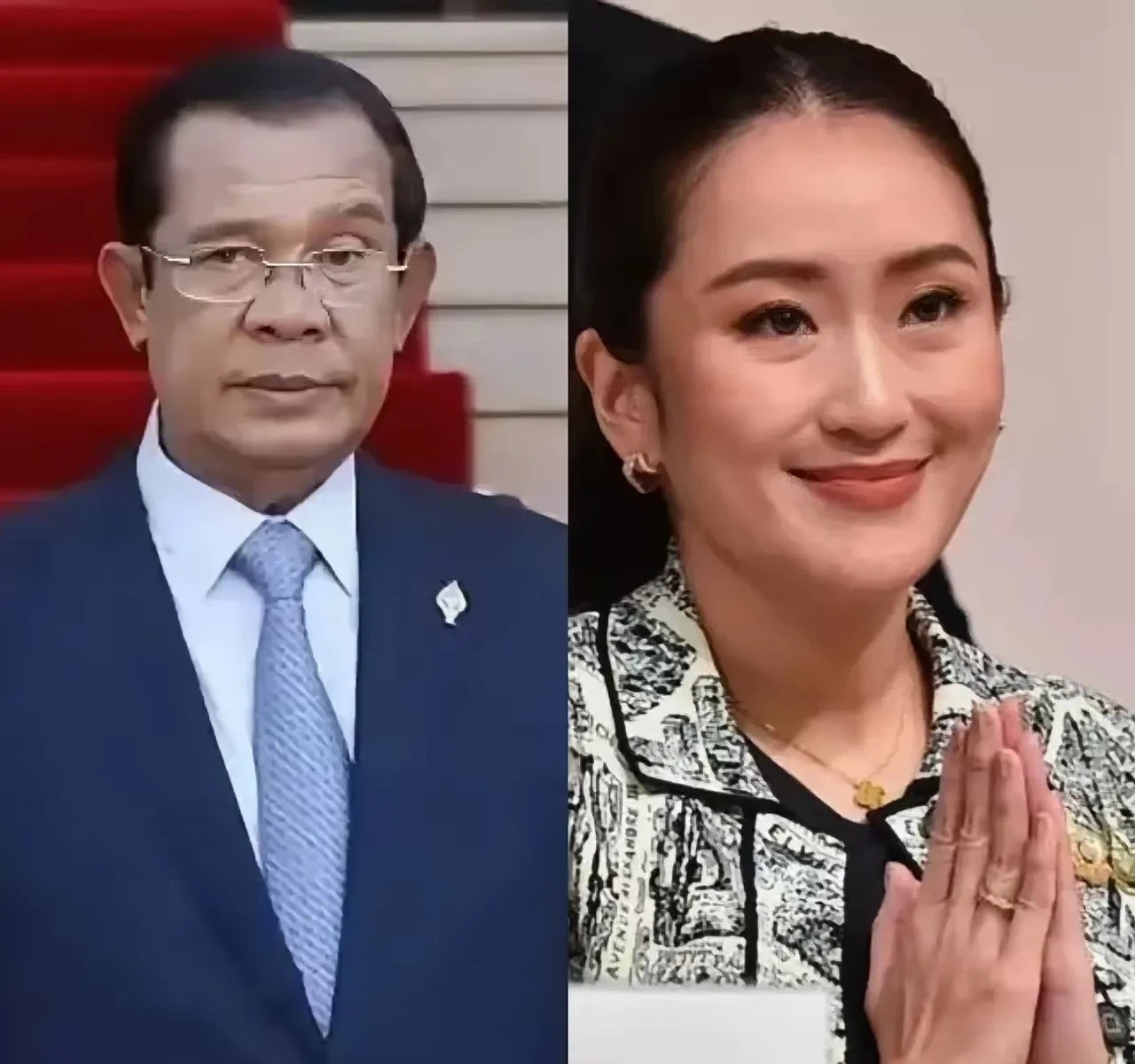 知识截止2024，教你成年人处世之道哇塞！洪森和佩通坦这