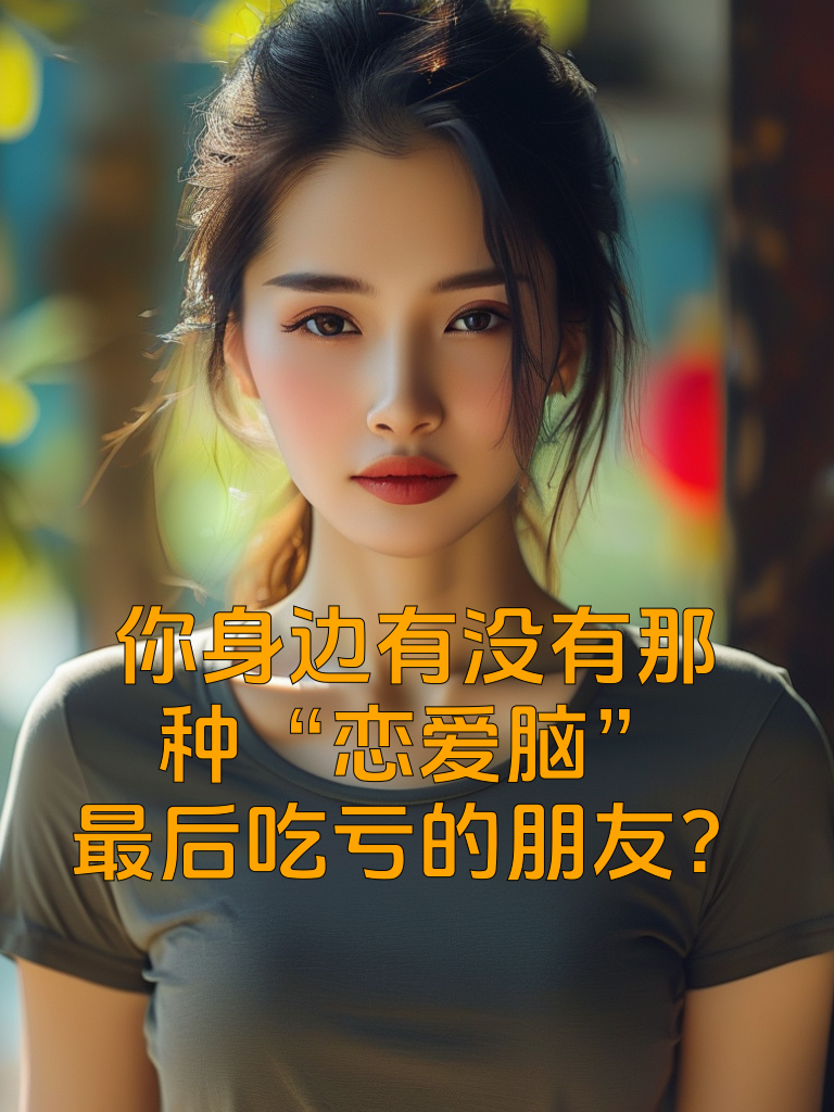 你身边有没有那种“恋爱脑”最后吃亏的朋友？