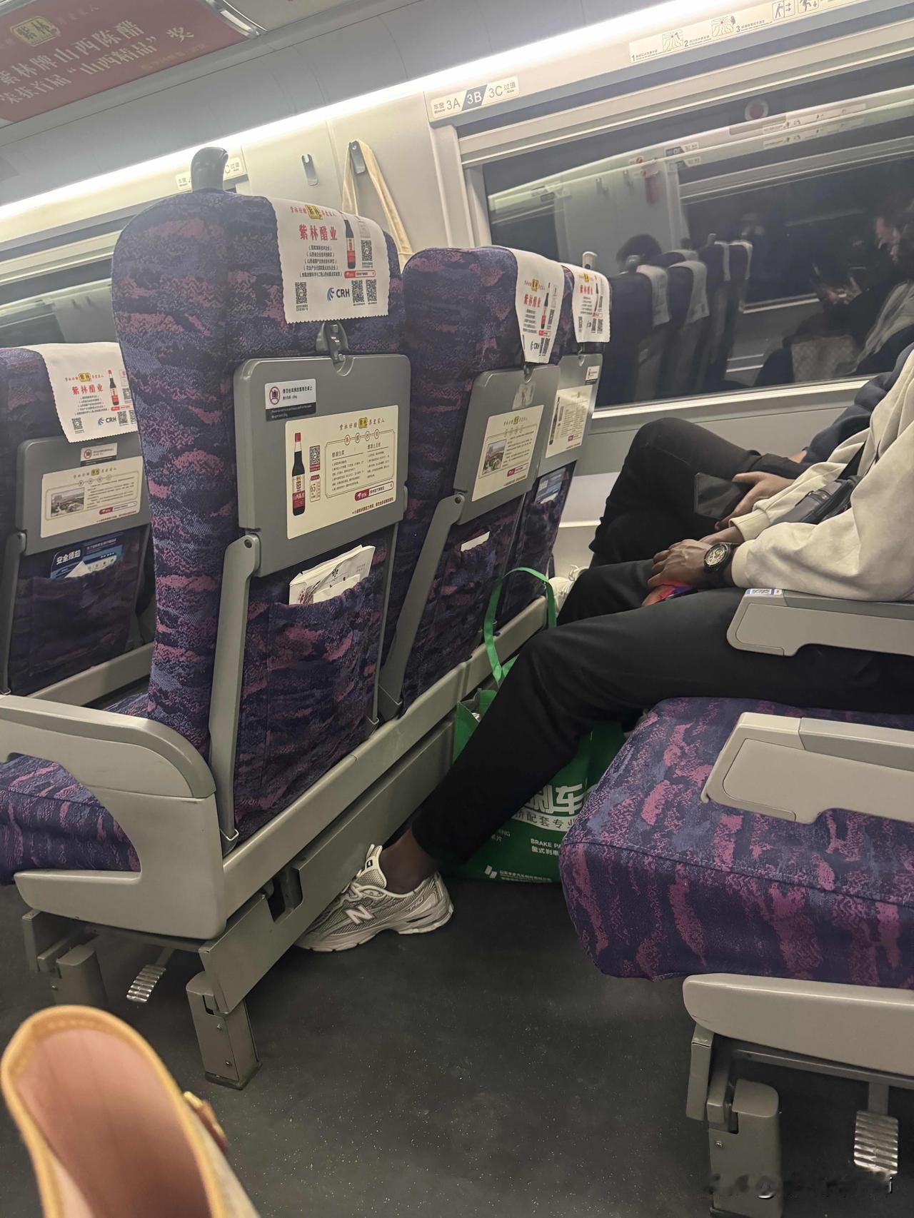 交换让我勇敢在高铁制止黑人大声喧哗两个黑人在高铁上说的不是英语，应该是本国语言