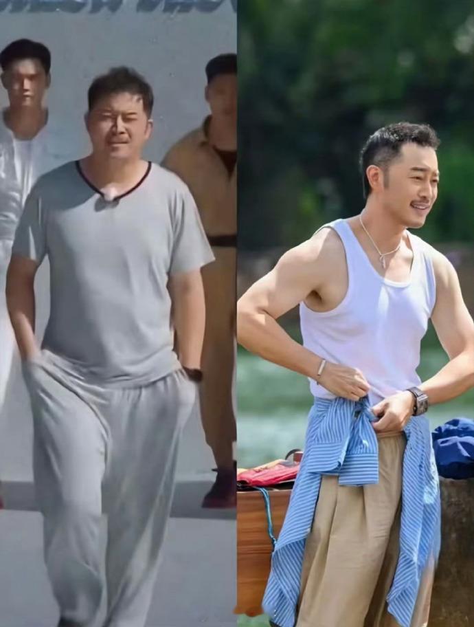 明星说瘦就真瘦啊明星瘦身堪称“奇迹现场”！健身餐精准配比，凌晨健身房打卡成日常