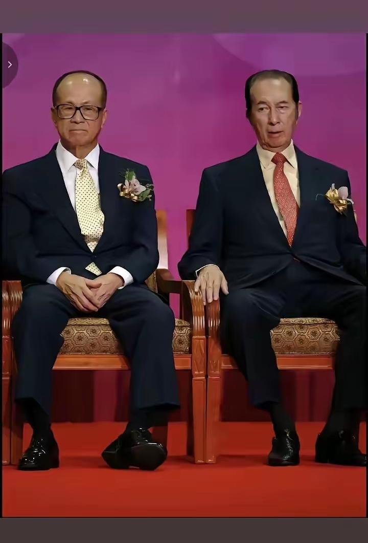 两位顶级大佬面相不凡，左边的是虎鼻，右边的是龙鼻。