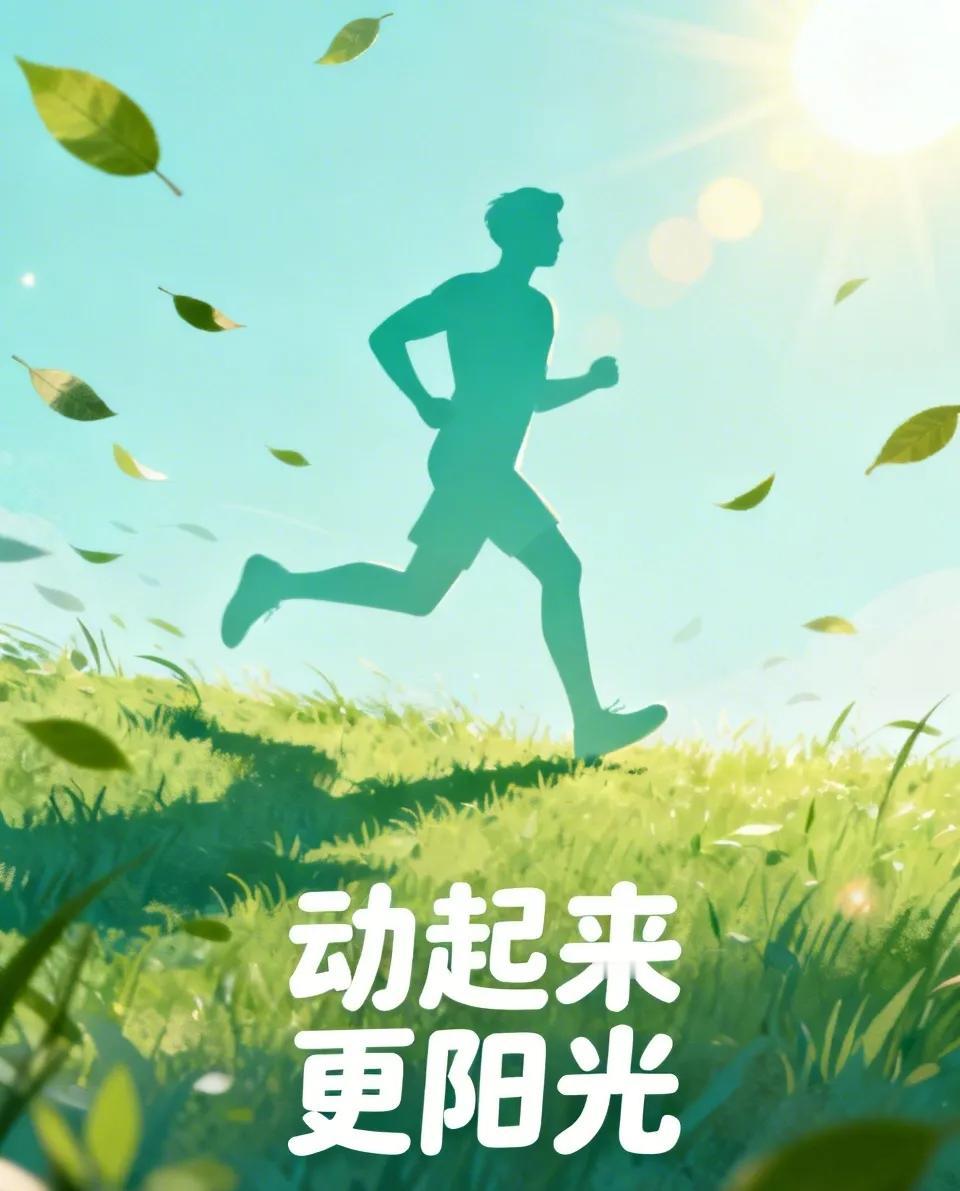 欣喜地发现，人要是长期坚持运动、常流汗，每天动一动、走一走，整个人精气神特