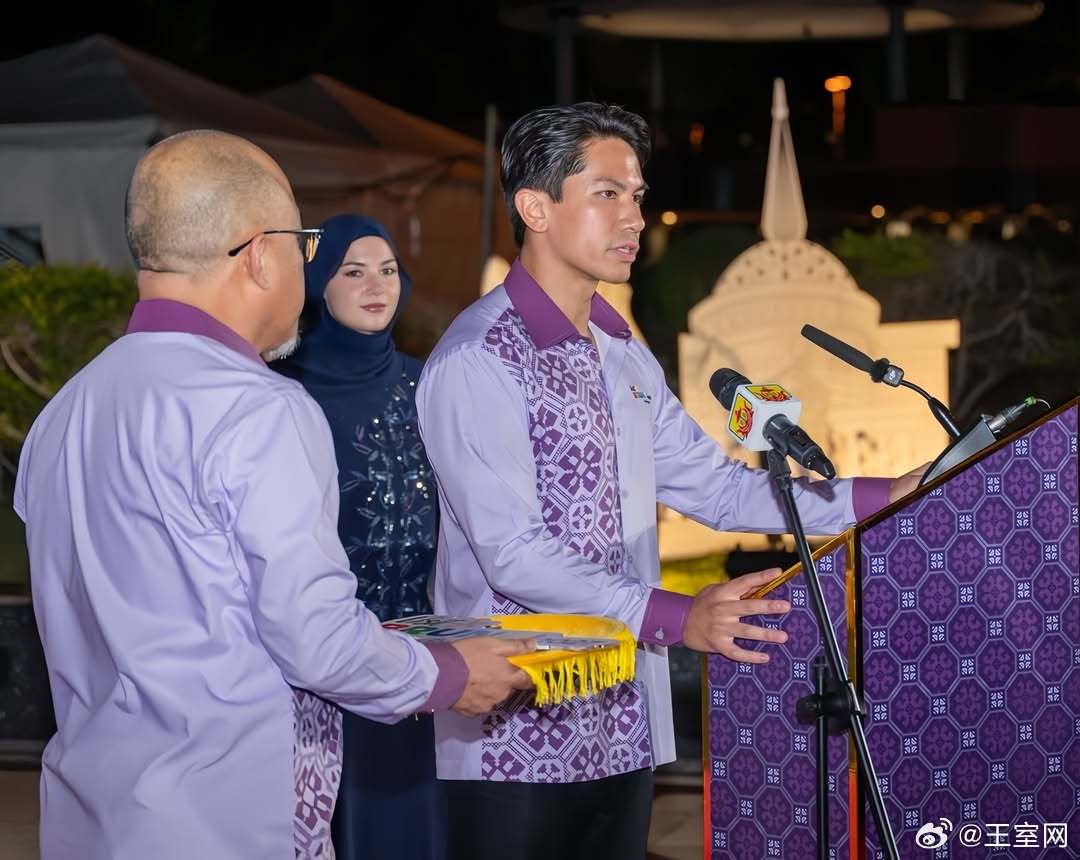 文莱王室🇧🇳6月21日，阿卜杜尔·马丁王子和阿妮莎王妃主持2027年“畅游
