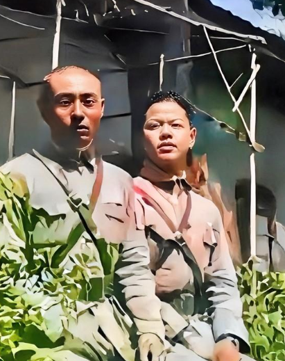 1938年，徐州会战即将打响，父子二人留下最后一张照片后，各自奔赴战场，此时，父