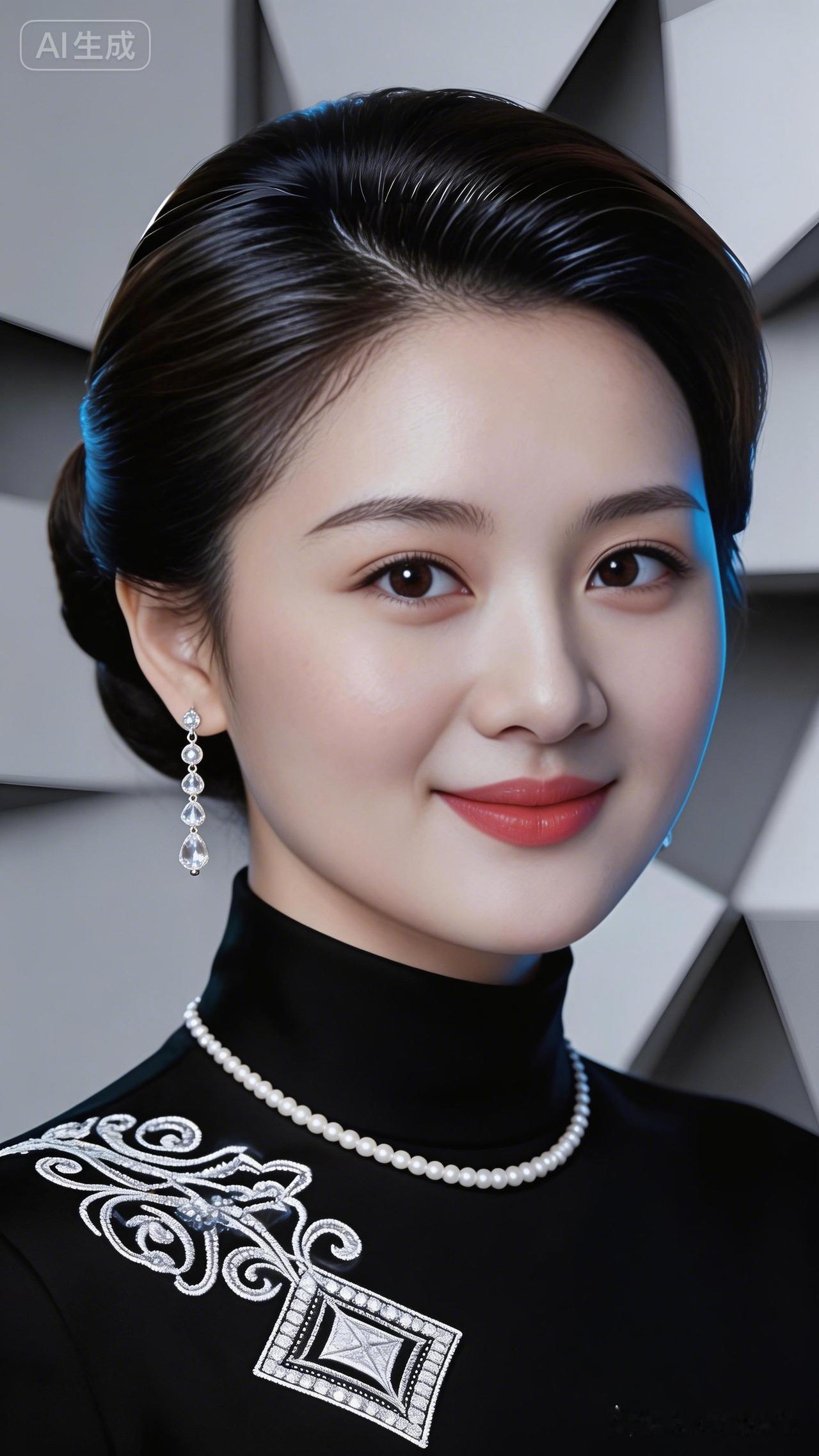 优雅黑裙，闪耀珠宝，尽显高贵气质！