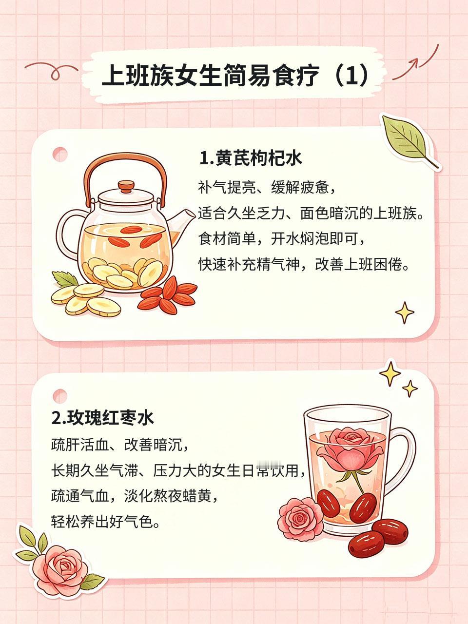 上班族女生简易食疗，十分钟搞定养生汤水上班族女生作息紧张、久坐不动，没时间复杂