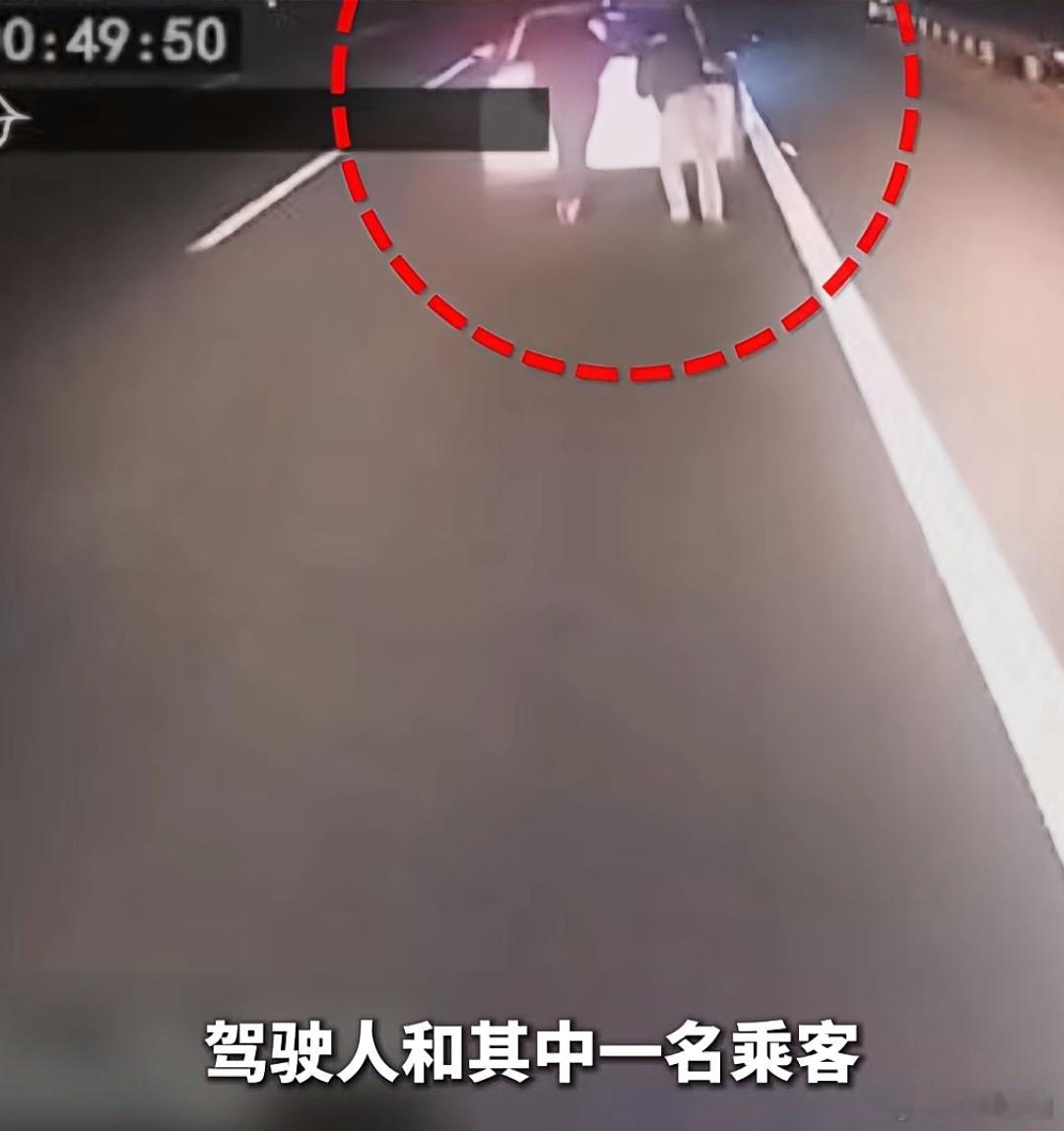 太离谱了！这乘客真的是倒霉，遇到这样的司机不充电，趴窝了还要在行车道上推车，这不