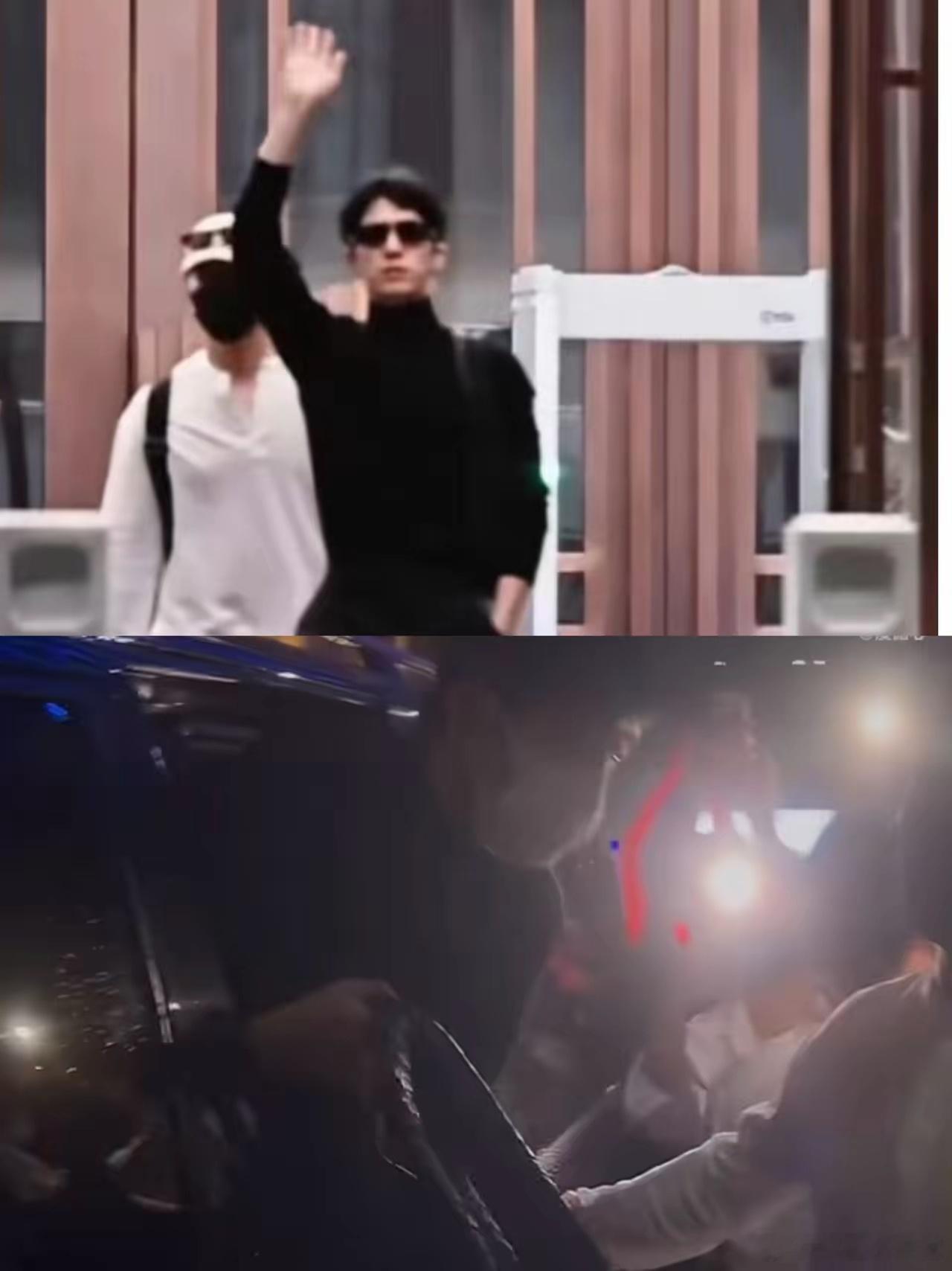井柏然低调了好些年，这回估计是吓到不轻！刚落地杭州的时候，他穿着栾念同款，还在大