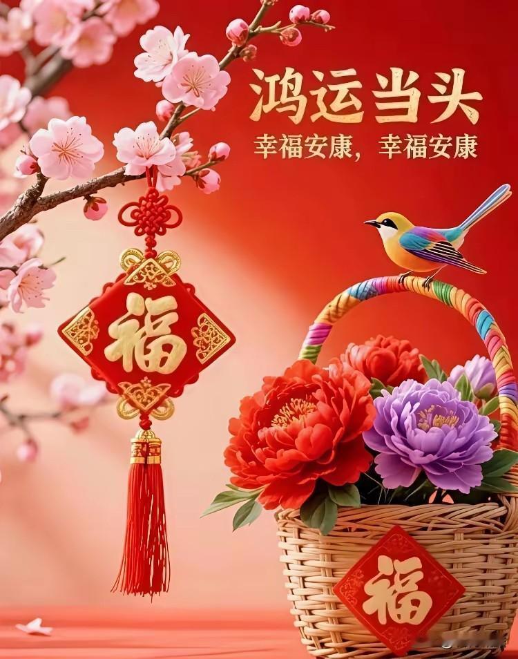 大红灯笼高高挂，吉祥喜庆迎新春，欢天喜地迎马年！马年幸福安康吉祥如意！