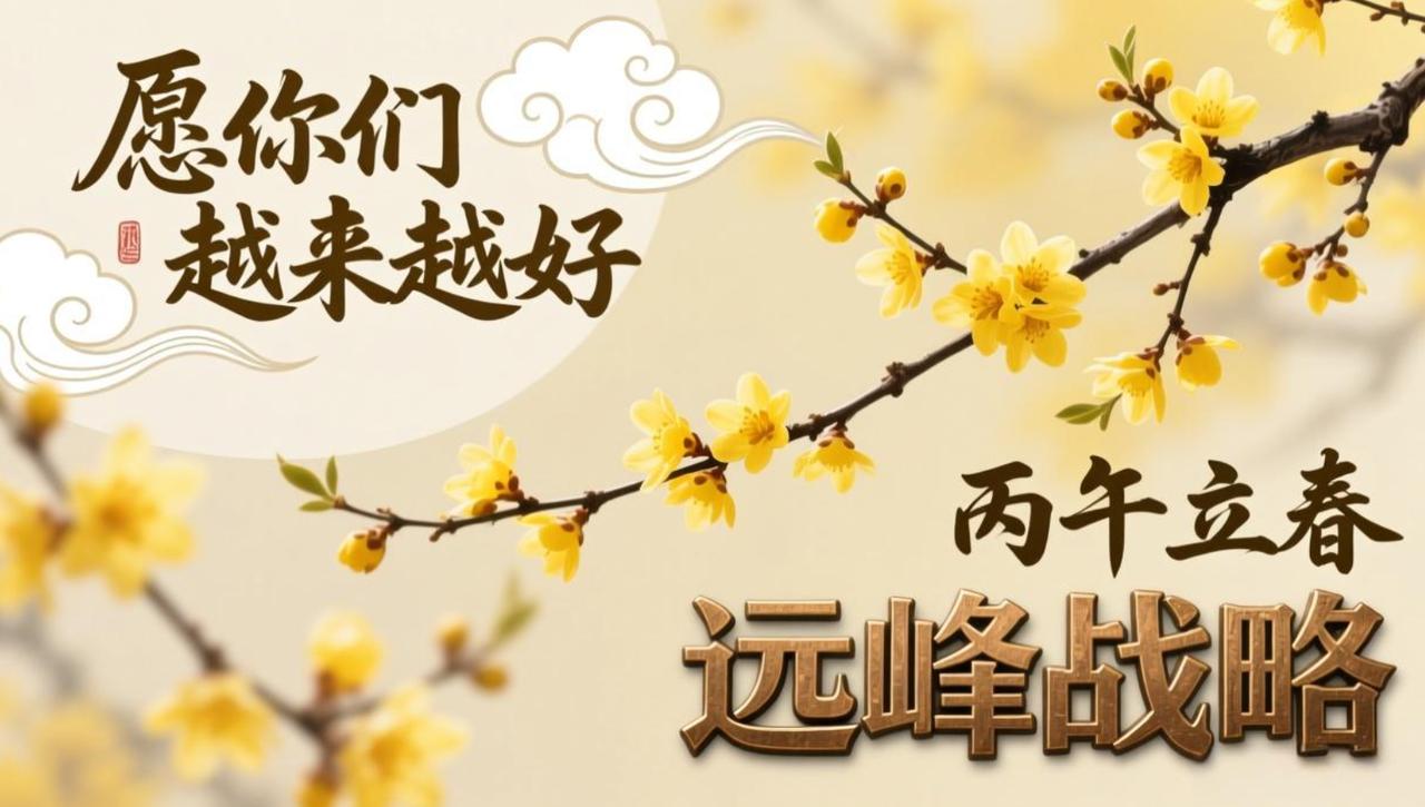 从今天开始，丙午年将正式接管2026。我前面说过这是一个甲子60年当中火气最旺的