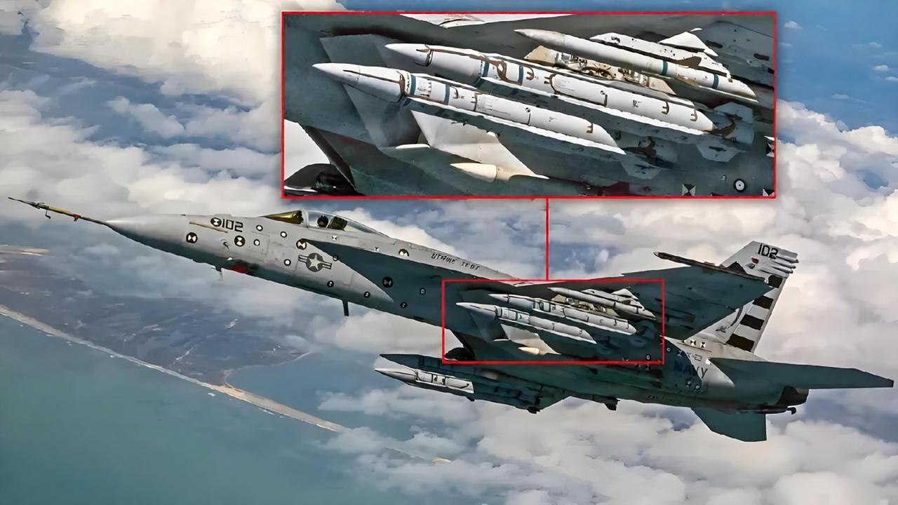 美军突然亮出一款射程超460公里的“超远程”空空导弹，直接叫板中国霹雳-15——