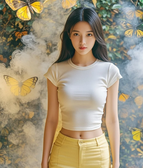 朦胧光影中的尤物这腰臀比是真实存在