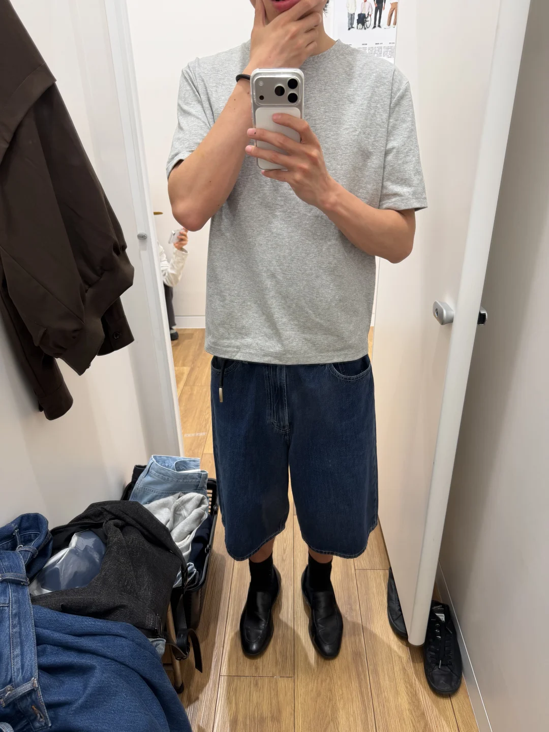 优衣库这条七分裤给我闹！！！！