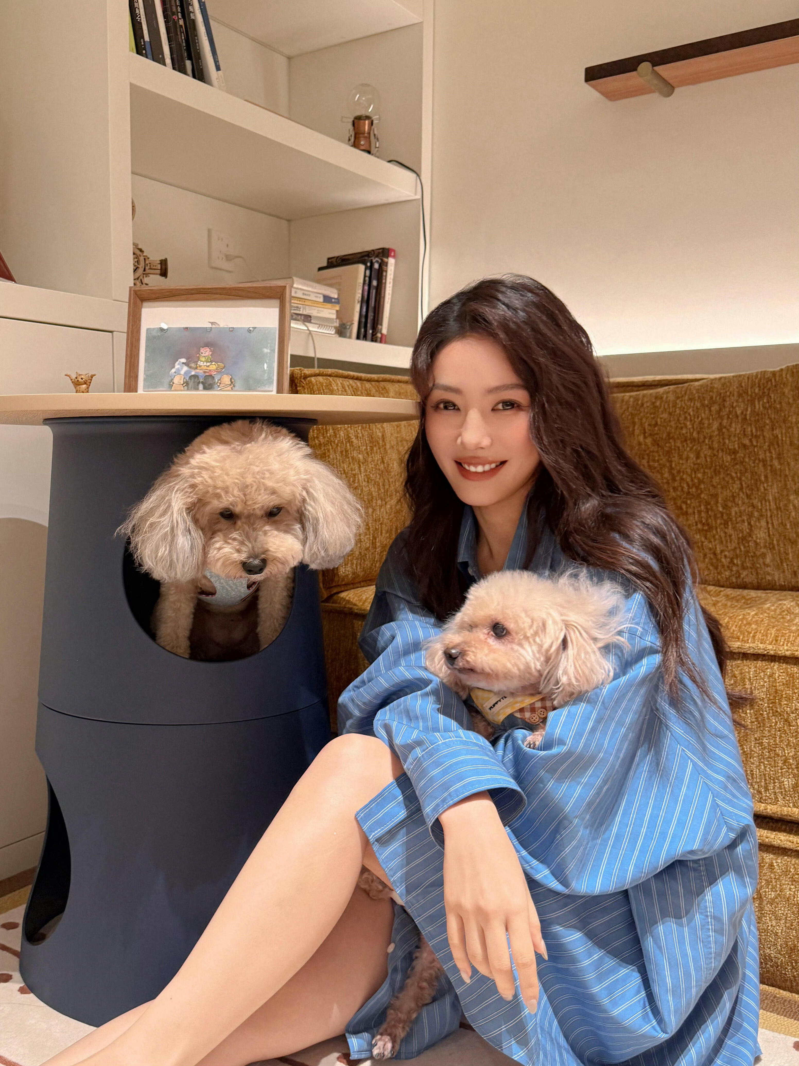 蔡文静x美腿裸足