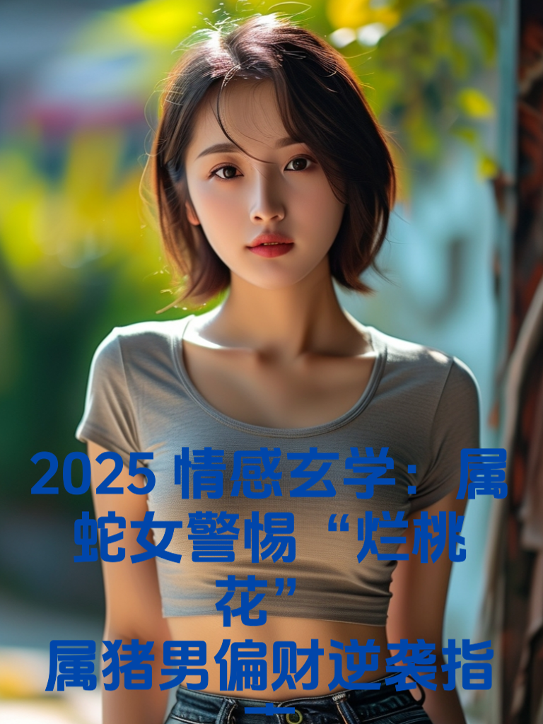2025情感玄学：属蛇女警惕“烂桃花”，属猪男偏财逆袭指南