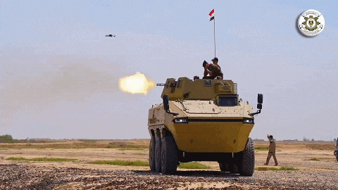 这便是在国外畅销的中国VN-22装甲运兵车外贸版。它的正脸颜值颇高，十分美观