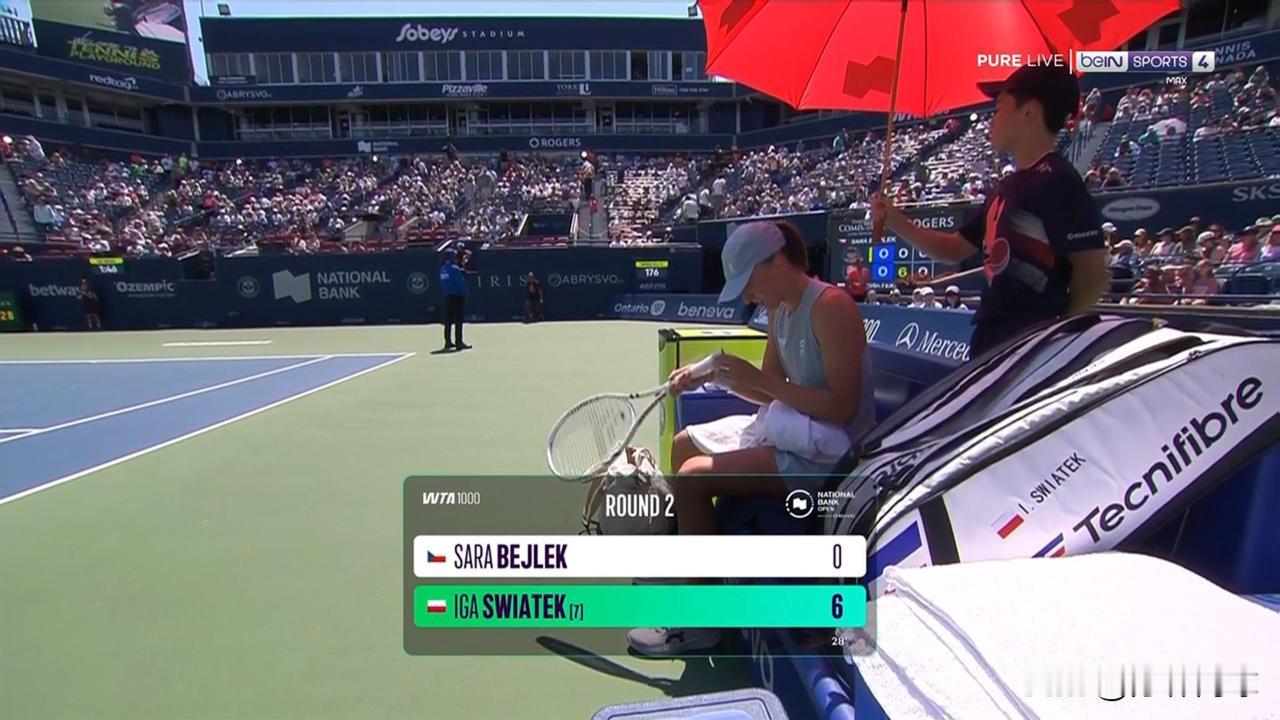 斯瓦泰克多伦多送蛋贝莱克晋级现在在四大满贯、WTA总决赛和每一场WTA100