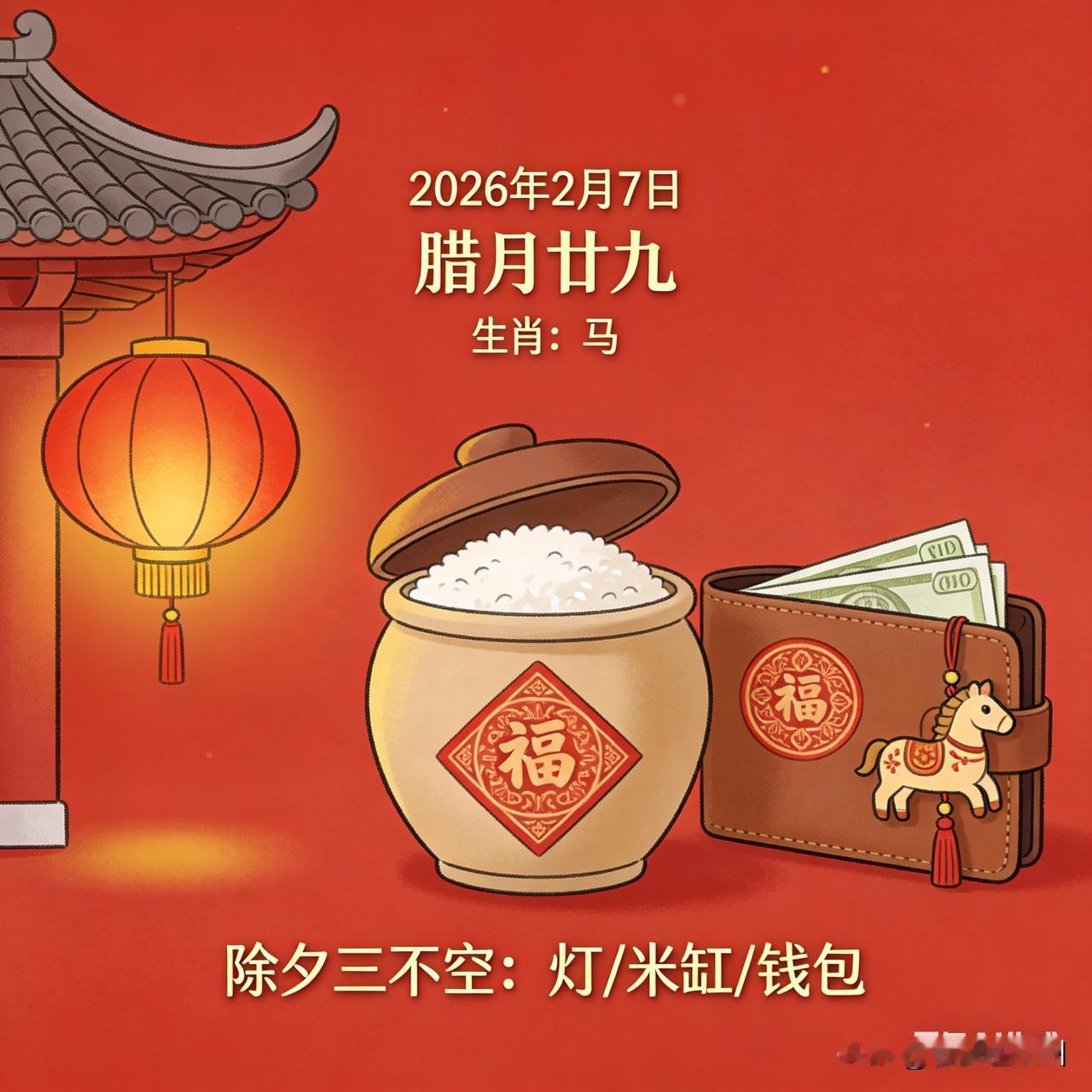 年三十竟然凭空消失了？马年除夕这5个讲究，不懂要吃大亏！老铁们，赶紧看日历！