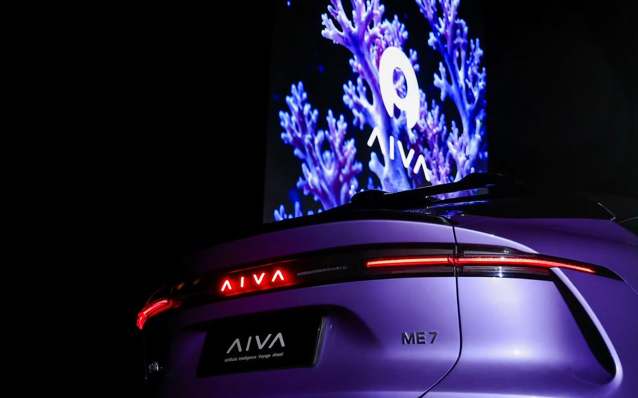 AIVAME7正式亮相，轿跑SUV车身姿态，大家觉得这台车的颜值如何？AIVA