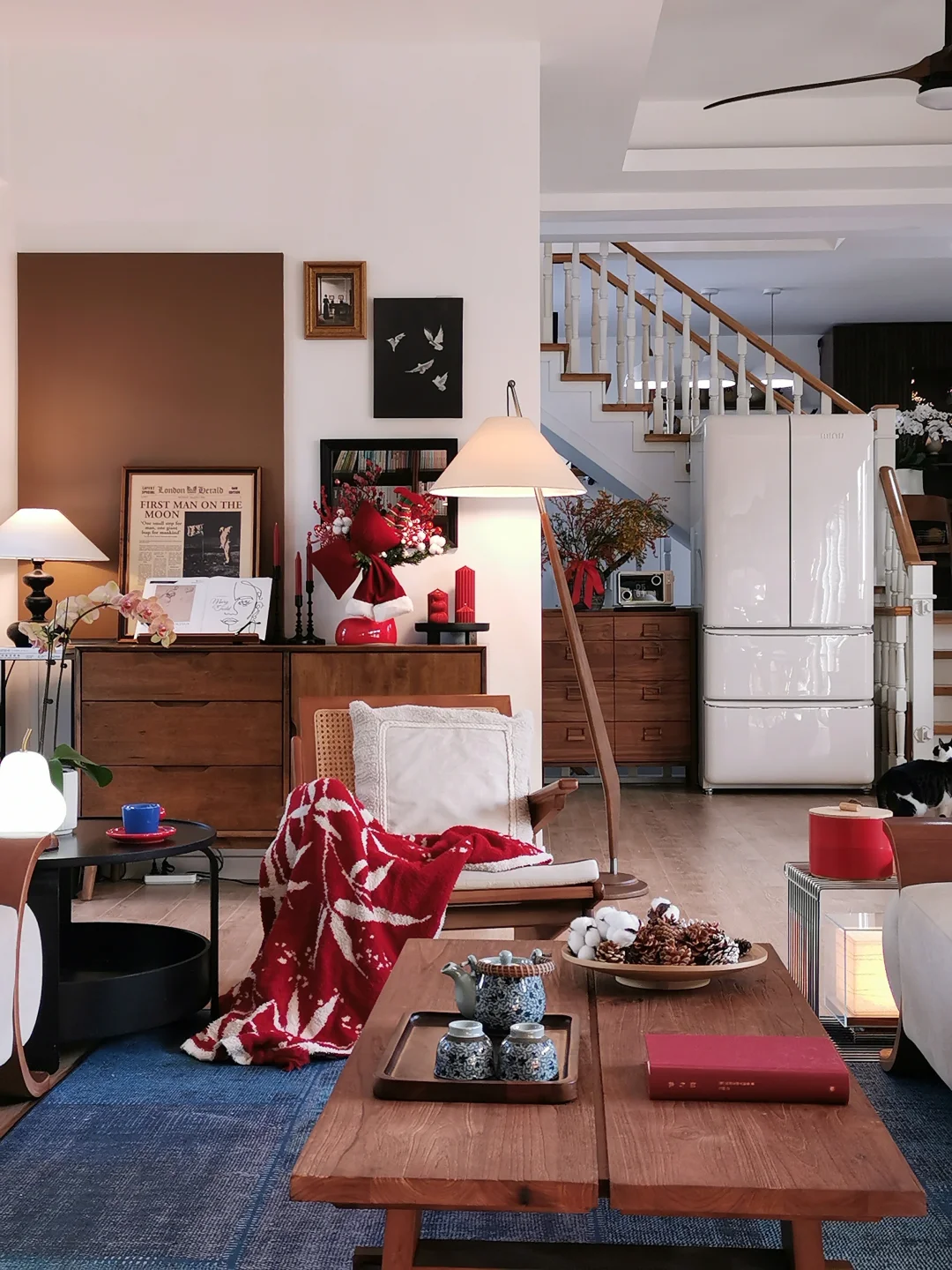 290平35万简装的小家🏡开启圣诞新年模式啦